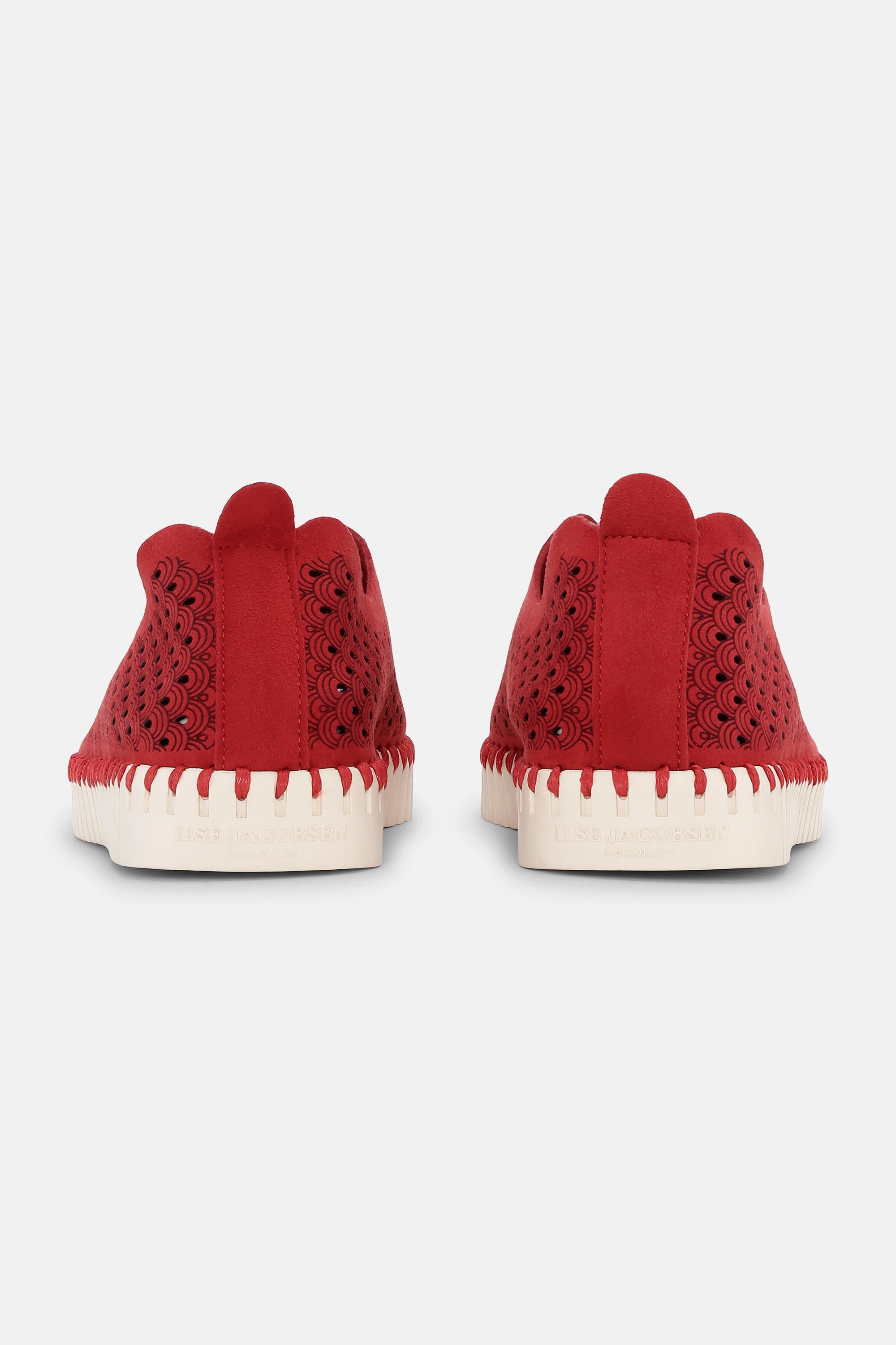Tulip Slipper - Deep Red